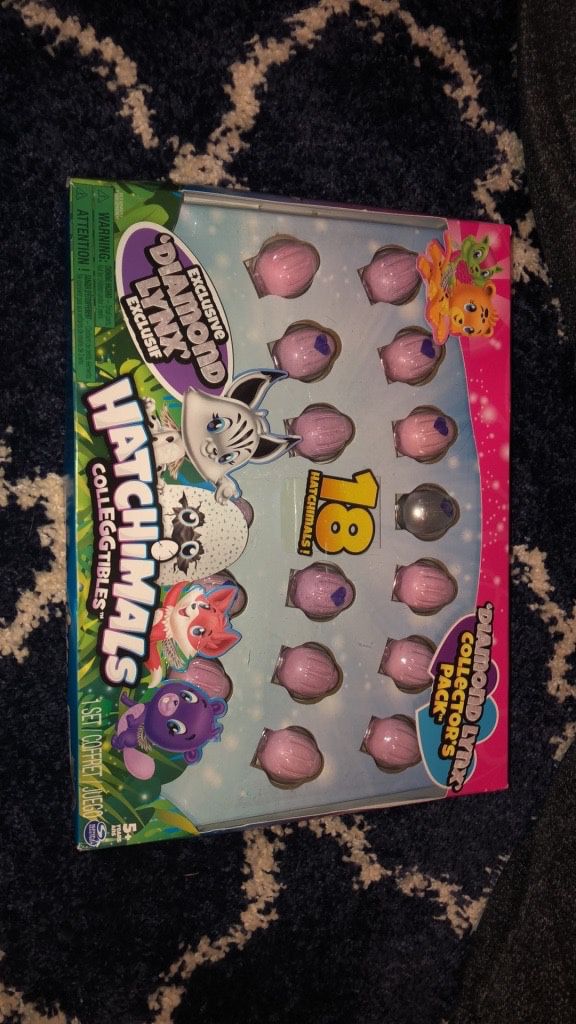 Hatchimals 18 pack Diamond Lynx Collector’s Pack