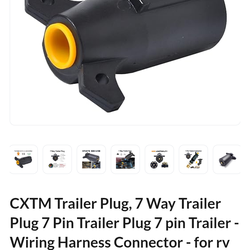 CXTM 7 pin trailer plug