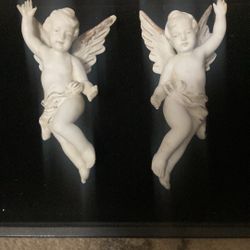 Vintage Bisque Angels