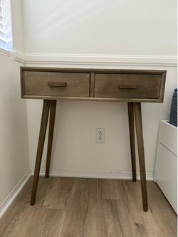 Wooden side table