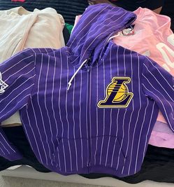 Lakers zip up hoodie