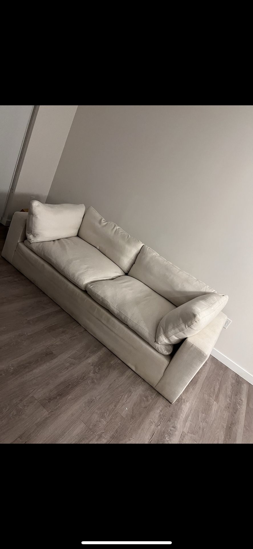 White Couch Cloud Couch