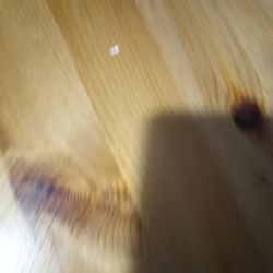 Pine Wood Light Wight Four Chairs Dining Table 