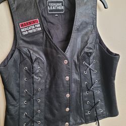 Womens Biker Vest