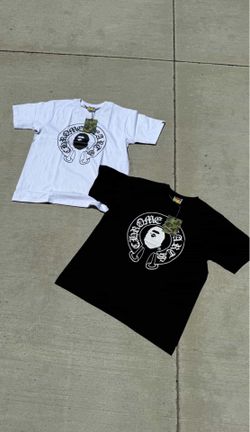 Black Bape x Chrome Heart Shirt