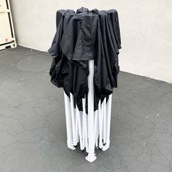 (New) $180 Heavy Duty 10x15 ft Popup Canopy with (3 Sidewalls) Instant Shade w/ Carry Bag (2 Colors)