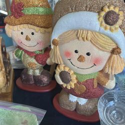 Harvest Thanksgiving Decor Pair