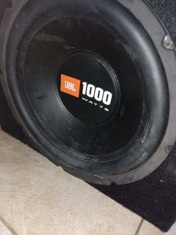 12 Inch JBL Subwoofer