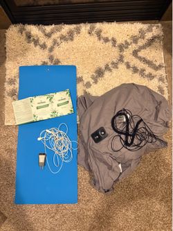 Ground mat and grounding sheet set