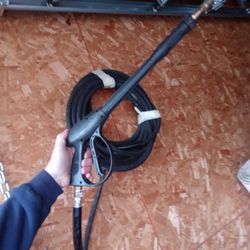 Pressure Washer Hose And Handle