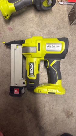 Ryobi narrow crown, staple gun 18 gauge