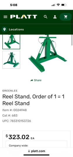 Reel Stands