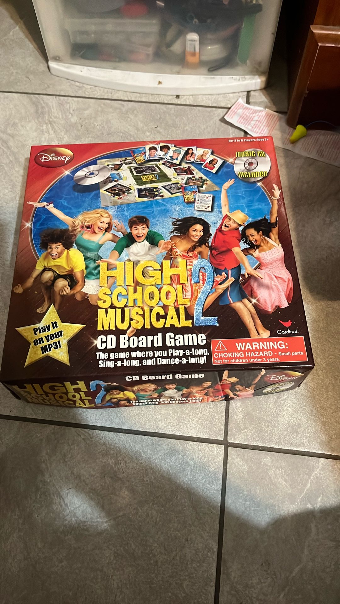 High School Musical 2 CD Board Game