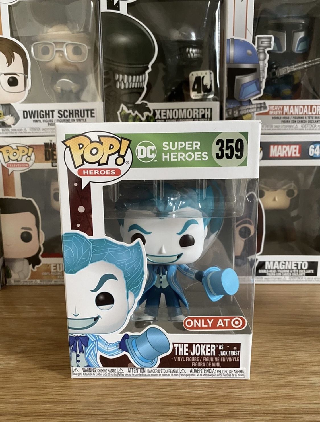 Funko Pop! DC Heroes The Joker as Jack Frost 359 - Great Condition