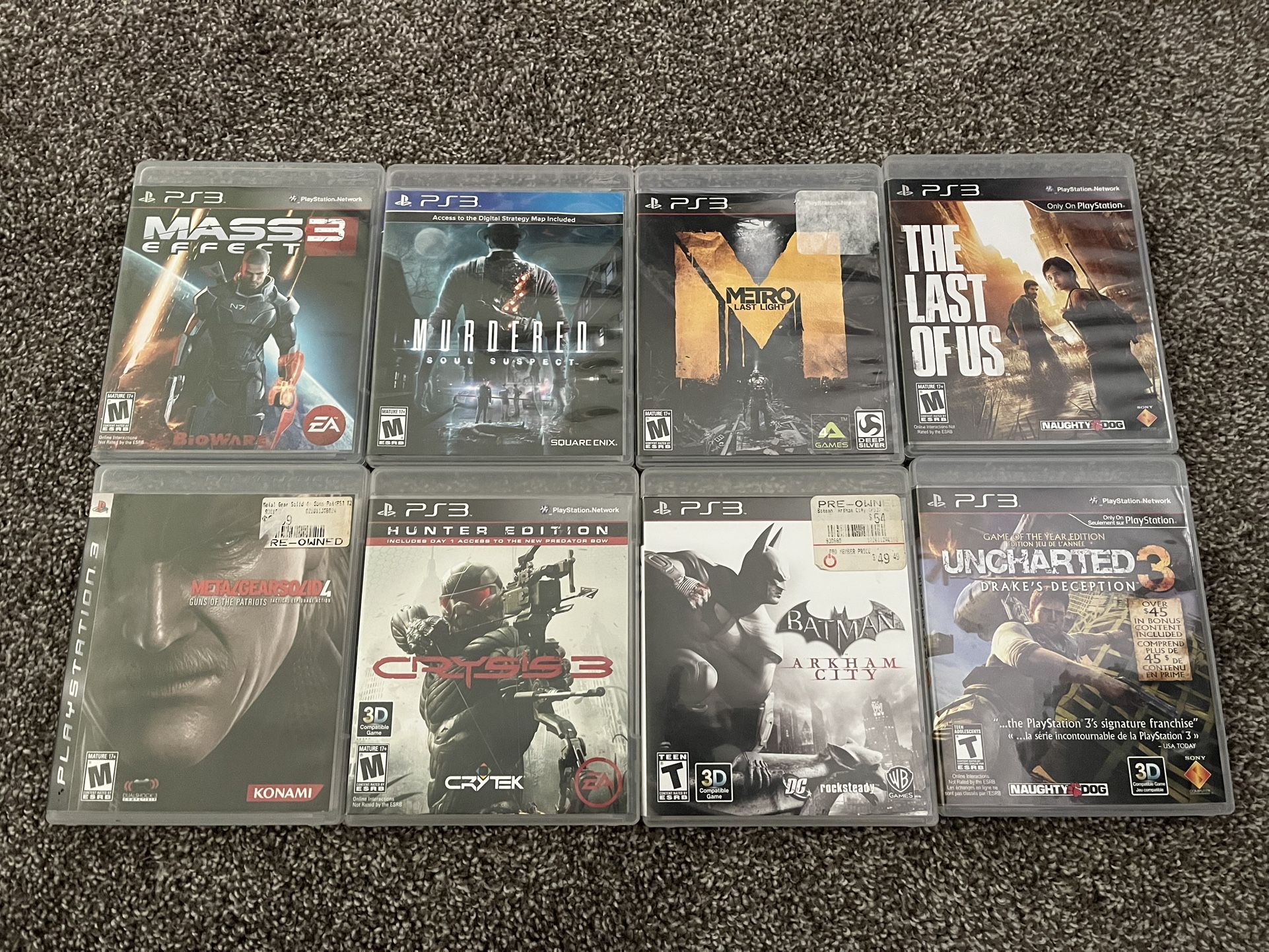 PS3 Games - Prices Vary