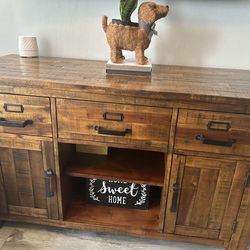 TV storage console furniture