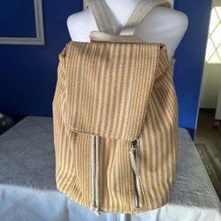Thick Canvas Backpack