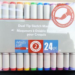 Dual Tip Sketch Markers