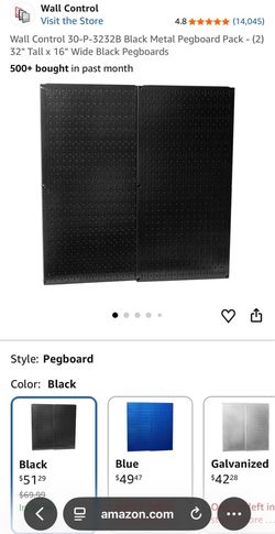 Wall Control 30-P-3232B Pegboard
