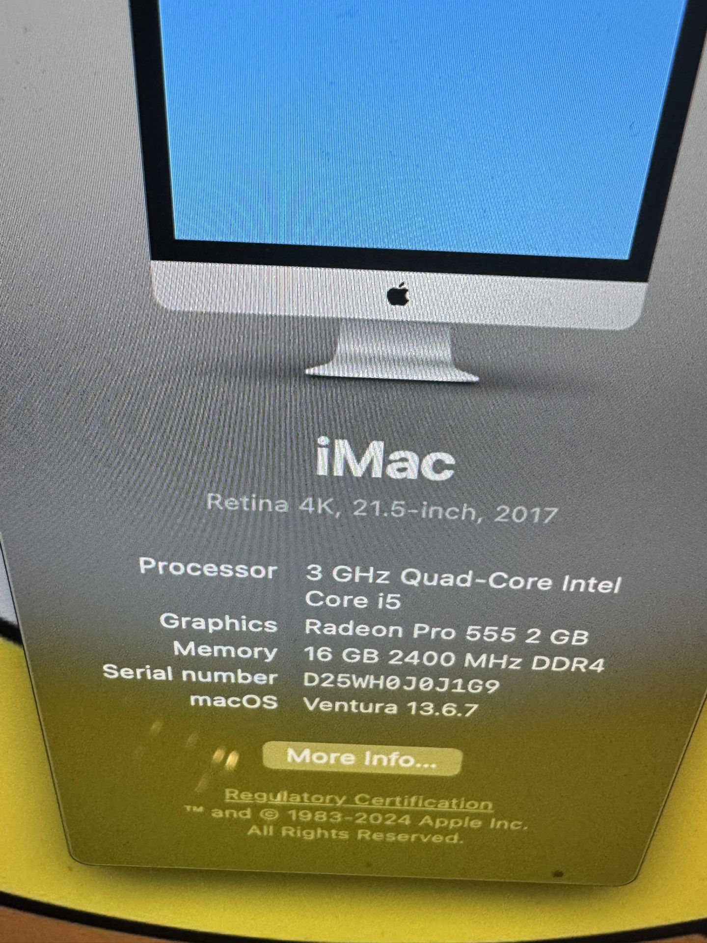 iMac 4k 2017