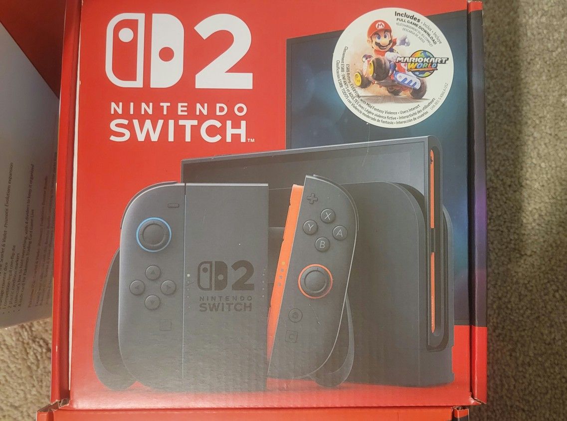 Nintendo Switch 2 Mario Kart World Bundle