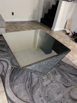 Glass Mirror Table For Sell!! 