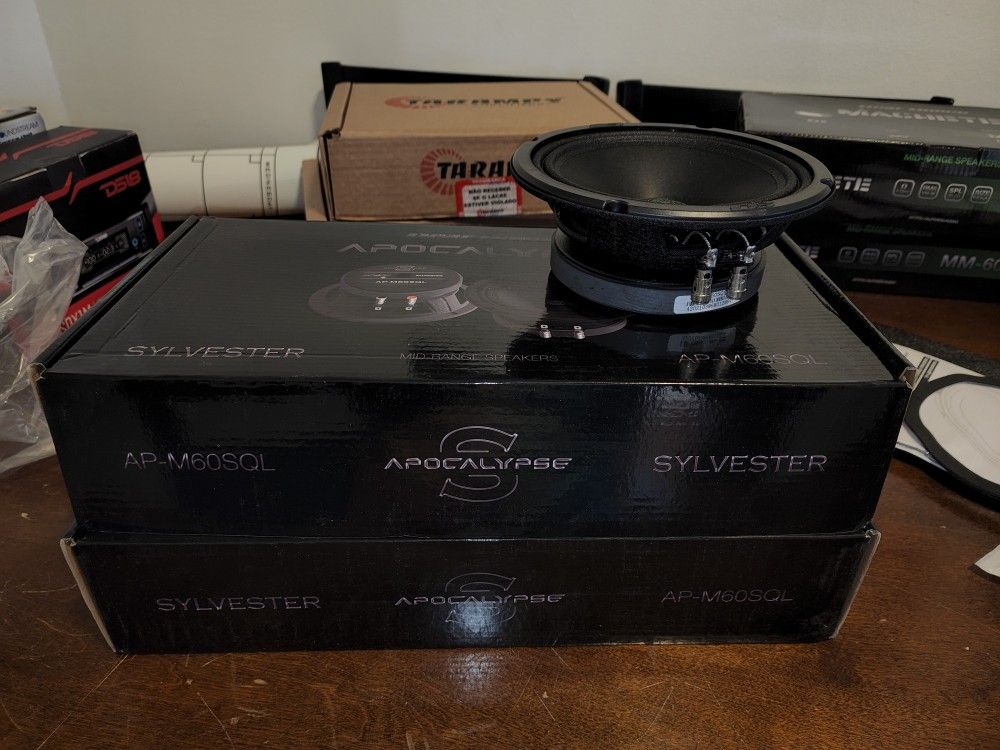 Deaf Bonce Apocalypse SYLVESTER 6.5" 1200WATTS MAX TOGETHER Midrange Speakers