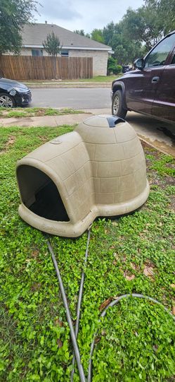 Large igloo dog house