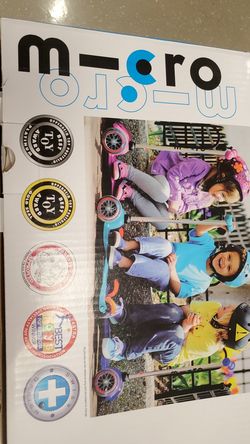 Brand new Mini Micro Kickboard Scooter Pink Girl