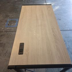 Folding Desk With Outlet