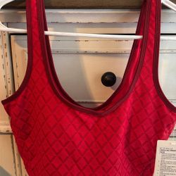 Lululemon Textured Mesh Tennis Tank