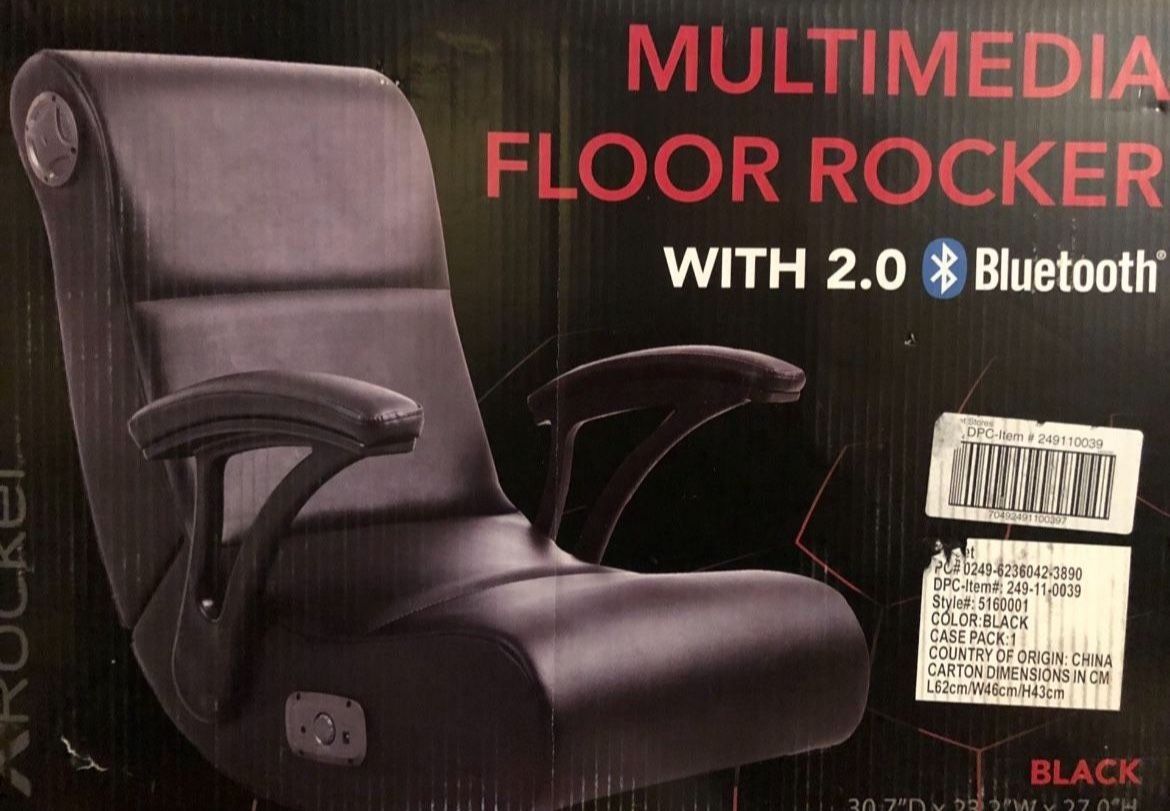NIB - Multimedia Gaming Rocker w/ 2.0 Bluetooth - Black