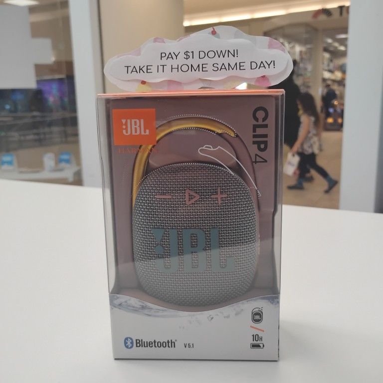 🔊JBL Clip 4 Blutooth Speaker - Pay $5 today and the rest later!!