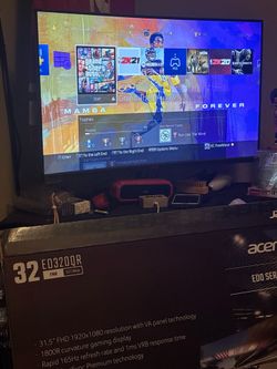 ACCER CURVED GAMING MONITOR