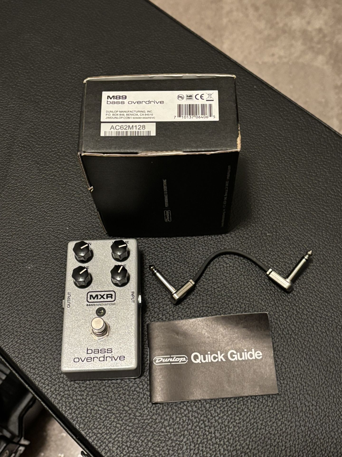 MXR Bass Overdrive Pedal