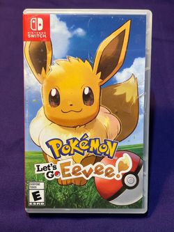 Nintendo Switch Pokemon Let’s Go Eevee