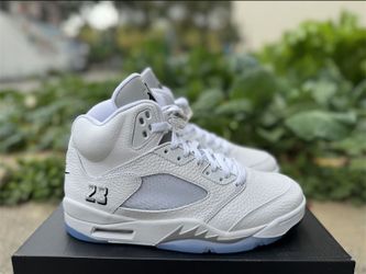Air Jordan 5 Retro 'White Metallic'