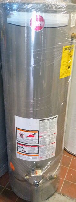 Rheem water heater 38 gallons