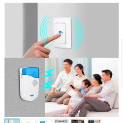 Durable Wireless Doorbell for Home Office Warehouse Hotel