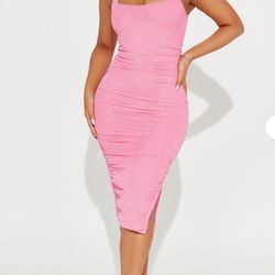 Womens Pink Dress