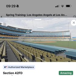 DODGERS VS ANGELS 3/23