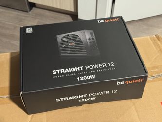 be quiet! Straight Power 12 1200W 80+ Platinum Power Supply