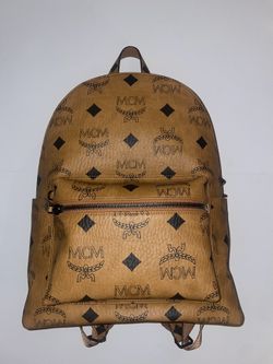MCM COGNAC MAXI BACKPACK