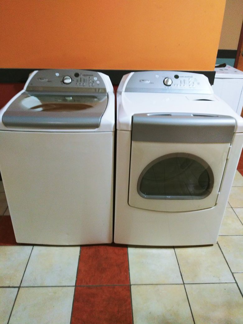 Whirlpool cabrio washer and dryer