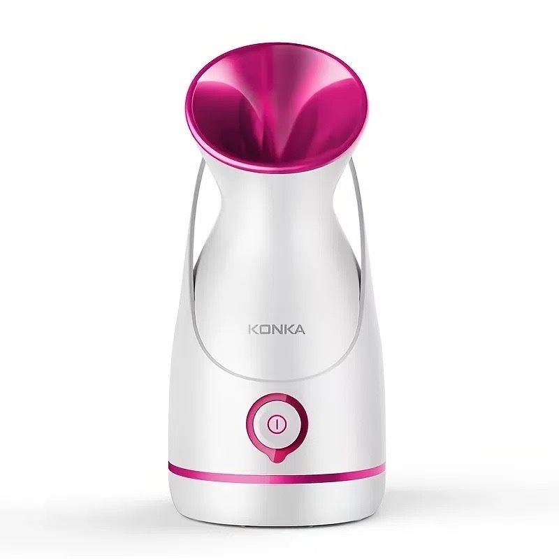 Amconsure Facial Steamer - Nano Ionic Face Steamer Warm Mist Steamer for Face Home Sauna SPA, Face Humidifier Steamer for Facial Deep Cleaning Unclogs