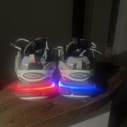 Grey Balenciaga led tracks