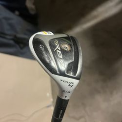 TaylorMade RBZ Tour 4 Hybrid - 21.5 degrees - OBAN X Stiff Shaft - Lamkin Grip | CHEAP