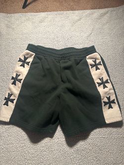 Men’s Fashion Nova Cross shorts - Green/White - Size:XL