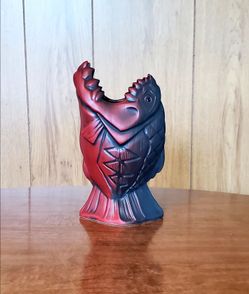 Disneyland Trader Sam's Piranha Pool Tiki Mug - 2nd Edition Red and Black