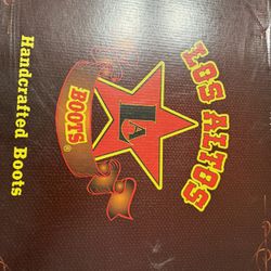 Ostrich Western Boots Black Cherry